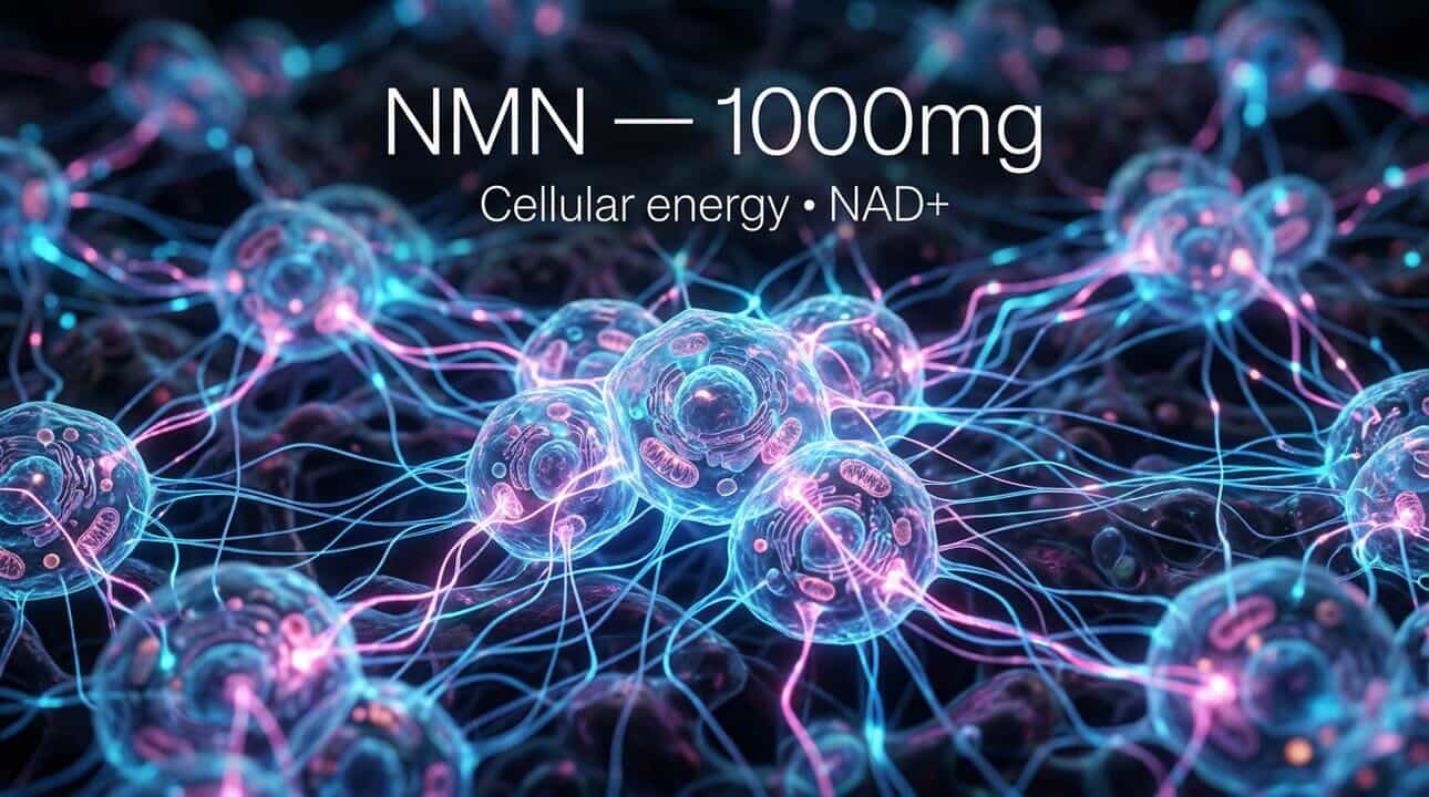 NMN 1000mg — cellular energy & NAD+ longevity ingredient