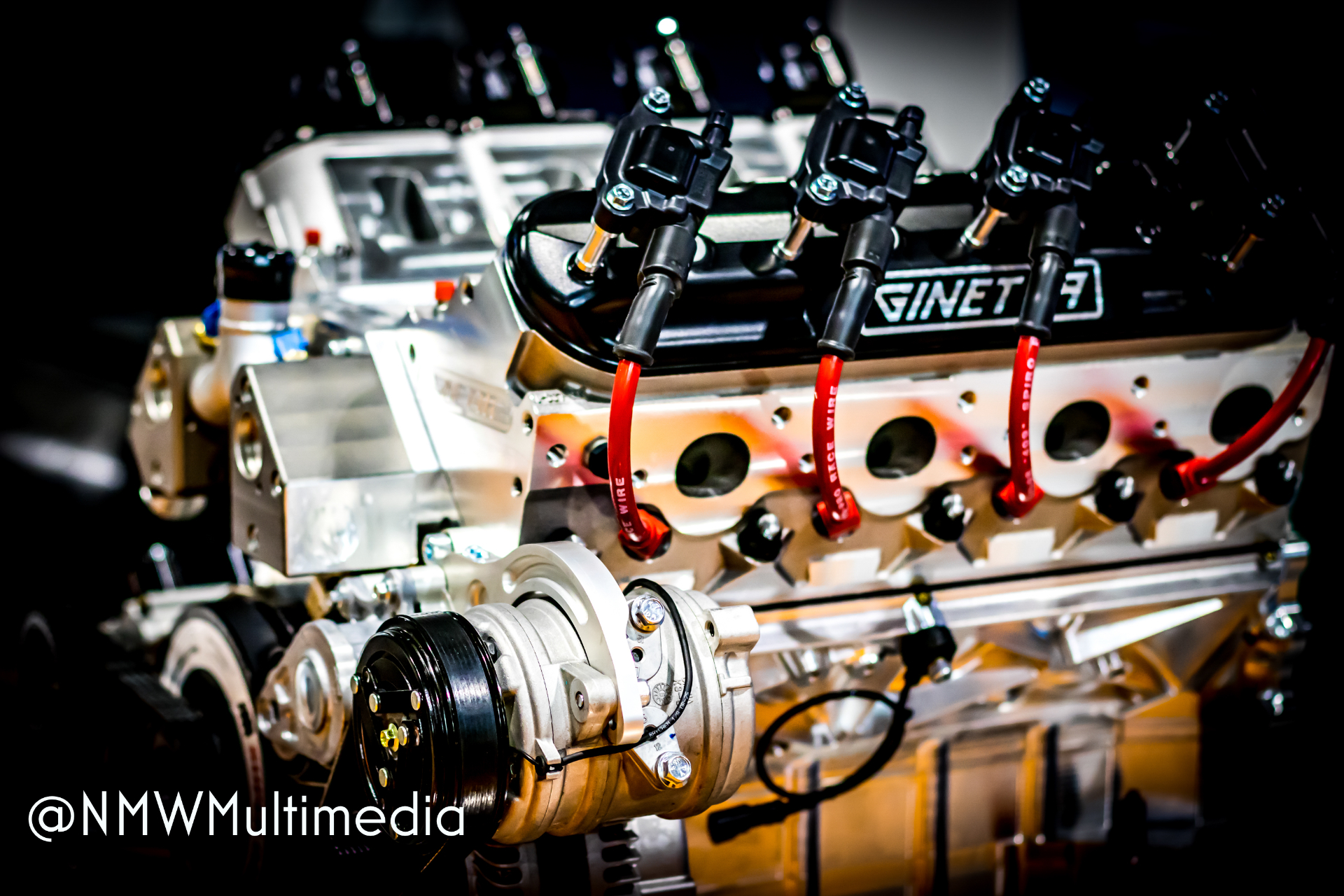 A Ginetta race engine, polished to a surgeon's standard — the principle beneath every transformation.