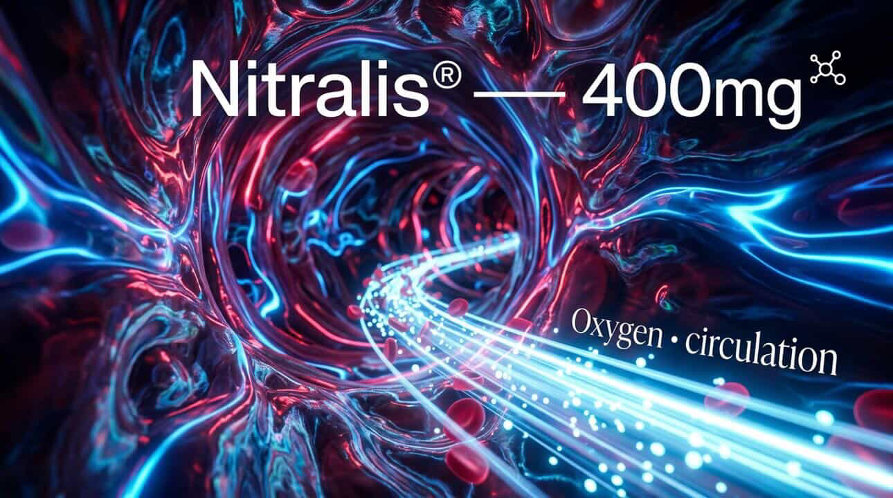 Nitralis 400mg — oxygen & circulation longevity ingredient